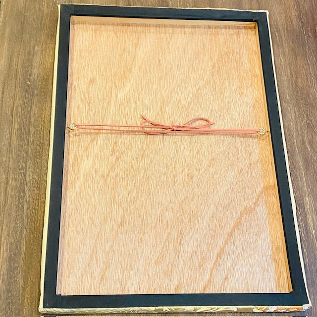 唐紋様【正絹帯ファブリックパネル大】OPB-10