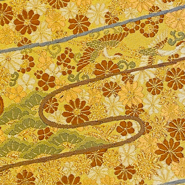 瑞光の雅【正絹帯ファブリックパネル大】OPB-11