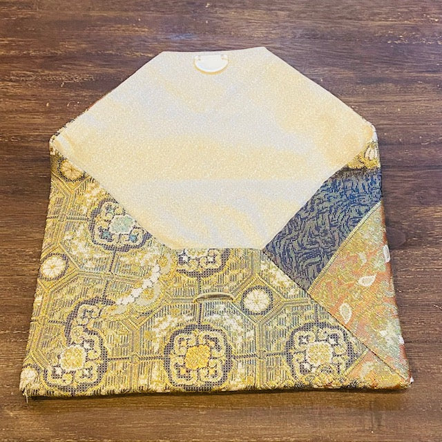 唐花文様Chinese flower pattern【正絹数寄屋袋】SB-13