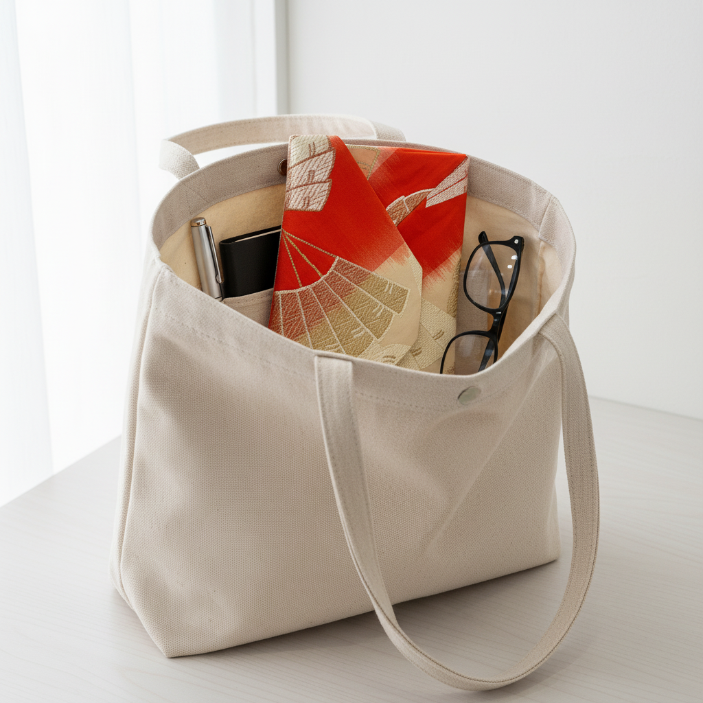 Borsa a sacchetto in seta giapponese【SB-24】