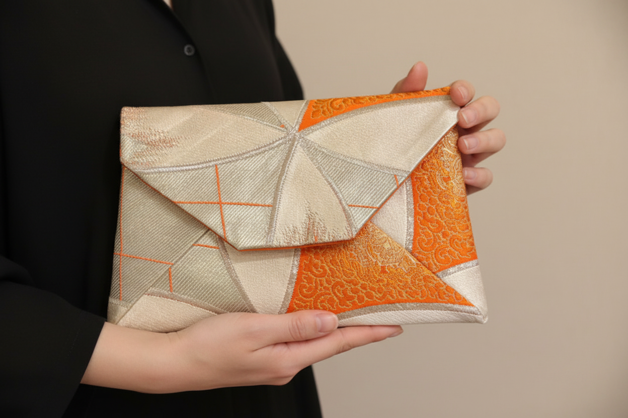 Japanese Silk Pouch Bag【SB-22】
