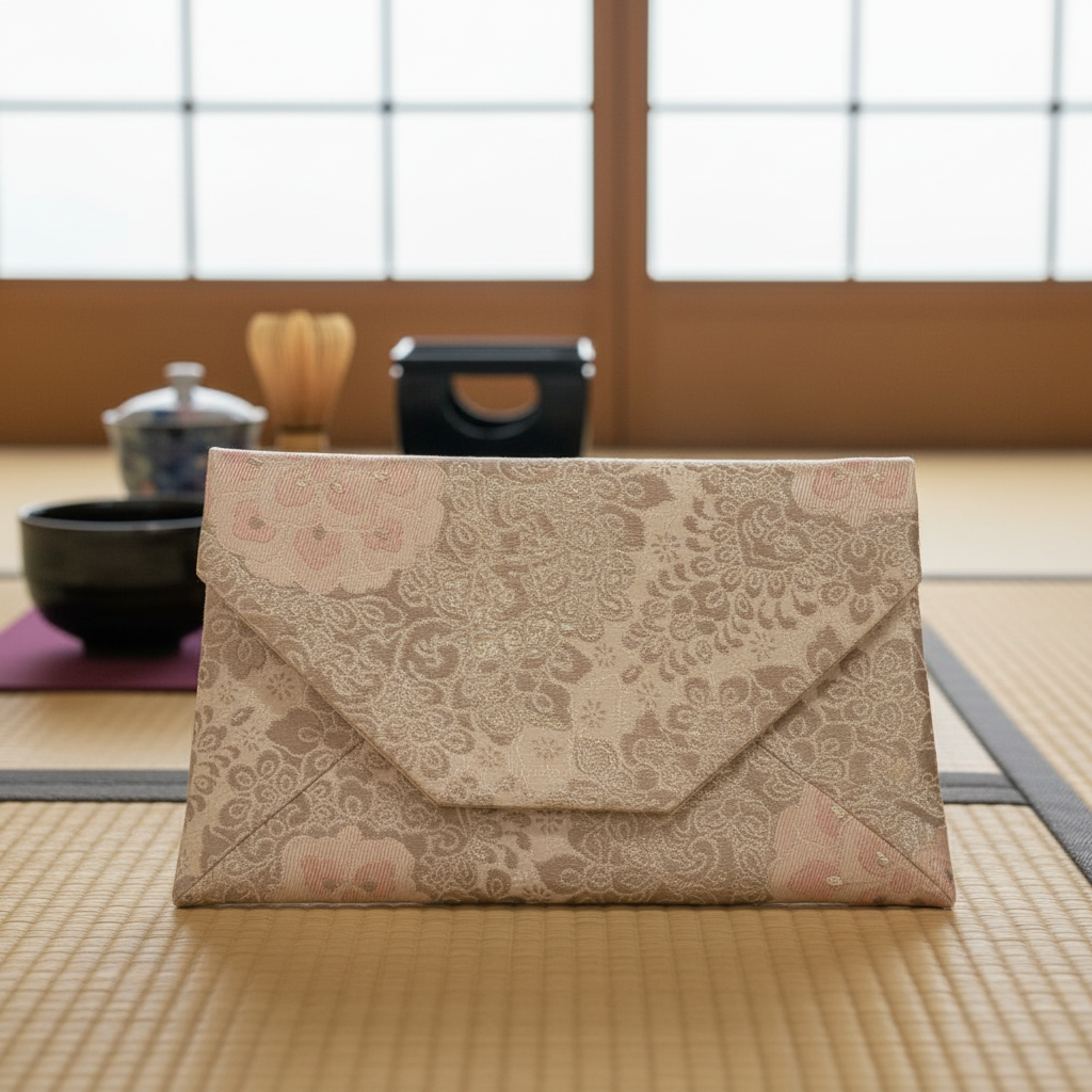 Japanese Silk Pouch Bag【SB-21】