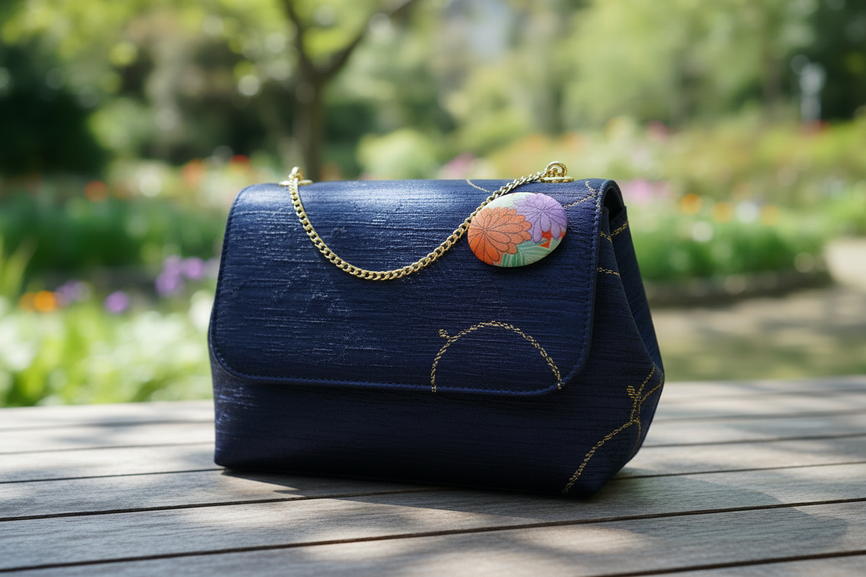 ビンテージKIMONOブローチ【VKB-04】