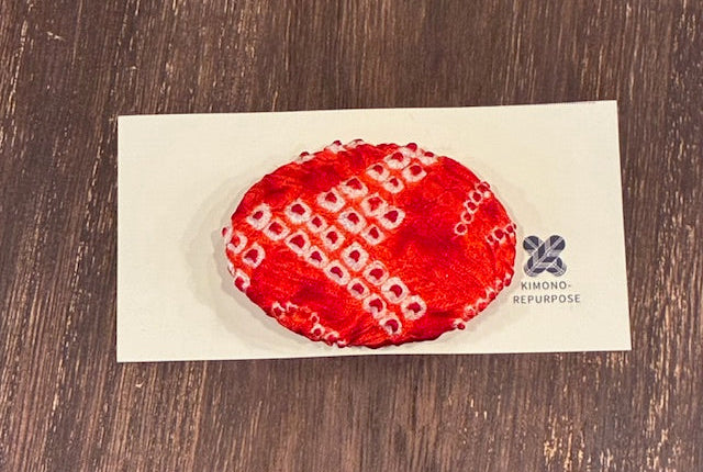 ビンテージKIMONOブローチ【VKB-05】