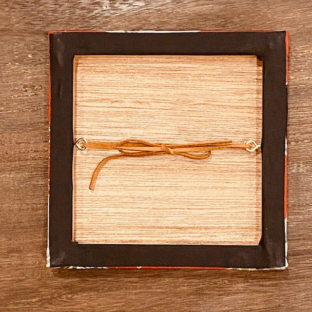 御所時文様【正絹着物ファブリックパネル2枚セット】KP2-02