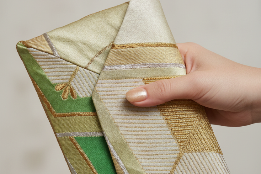 Japanese Silk Pouch Bag【SB-34】