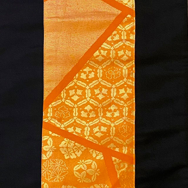 正絹テーブルセンター 唐花【TR-01】