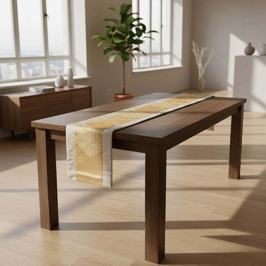 正絹テーブルセンター 名物裂【TR-02】