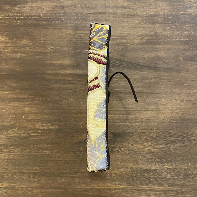 Arte da parete Kimono / Pannello tessile vintage in seta giapponese / Arte su tessuto incorniciata / Decorazione Wabi Sabi / Interni giapponesi unici【OP-09】