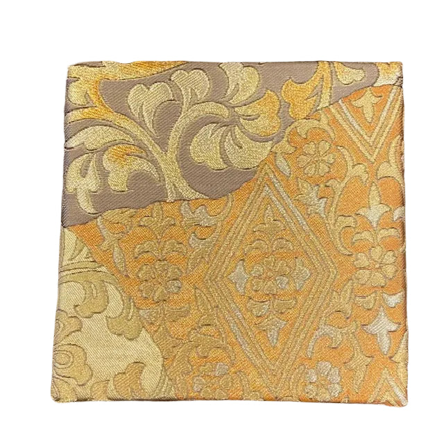 Decorative Obi Wall Panel Handmade from Vintage Japanese Textile Art