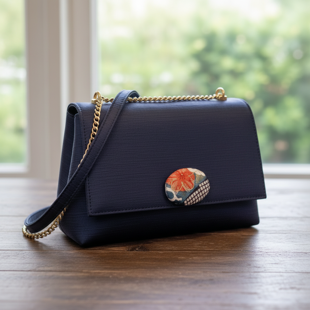 ビンテージKIMONOブローチ【VKB-03】