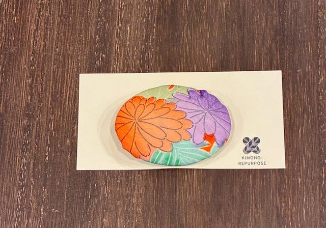 ビンテージKIMONOブローチ【VKB-04】