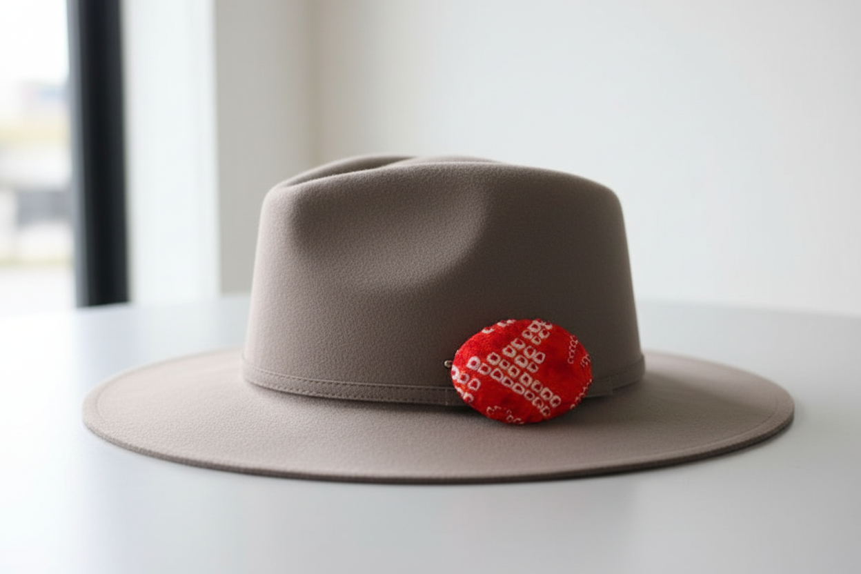 ビンテージKIMONOブローチ【VKB-05】