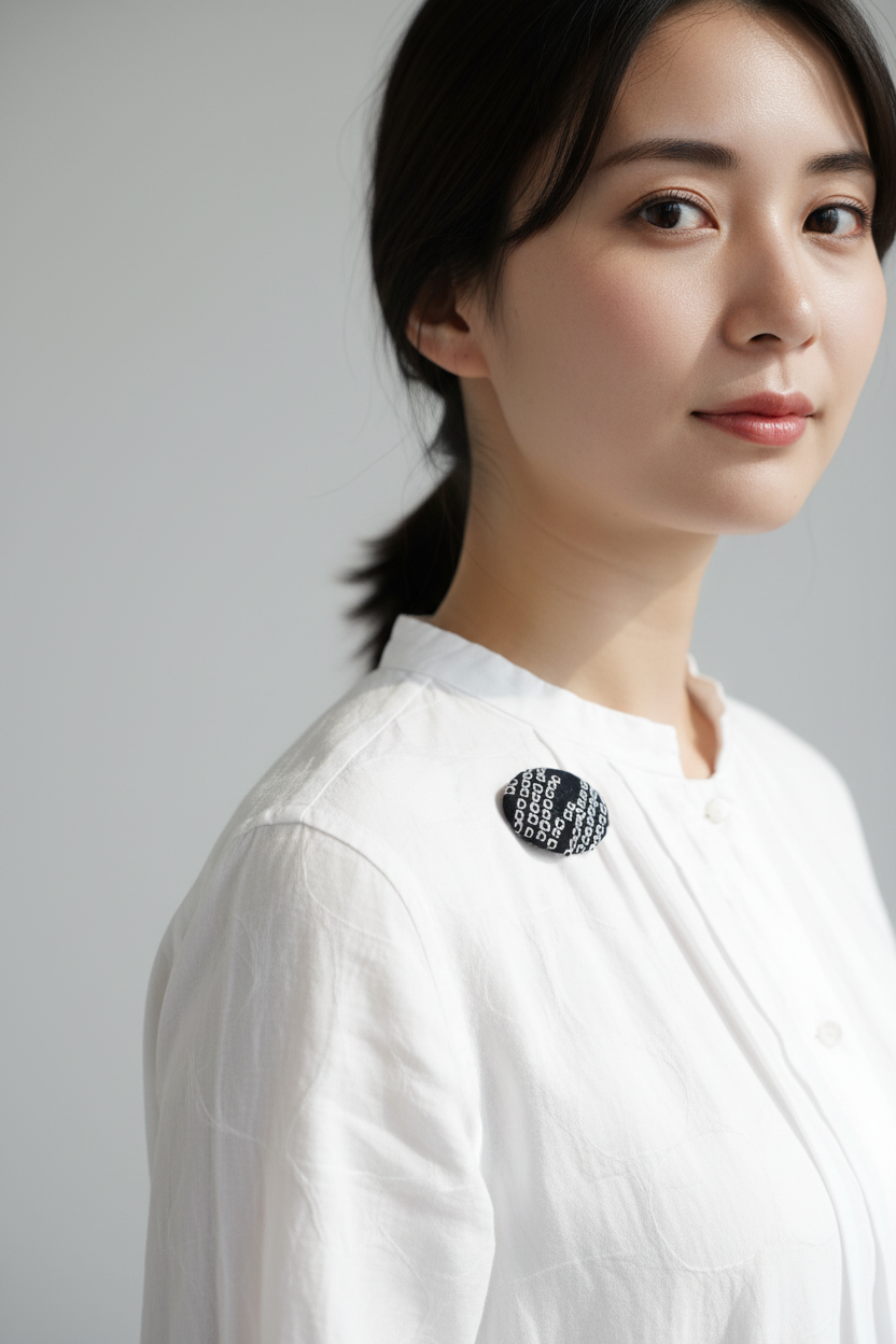 Japanese Kimono Silk Brooch / Japanese Vintage Obi Pin / Floral Statement Brooch / Unique Handmade Gift / Wearable Art【VKB-14】