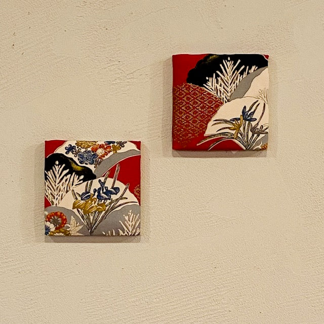 Imperial Palace Time Pattern [Set of 2 Kimono Panels] KP2-02