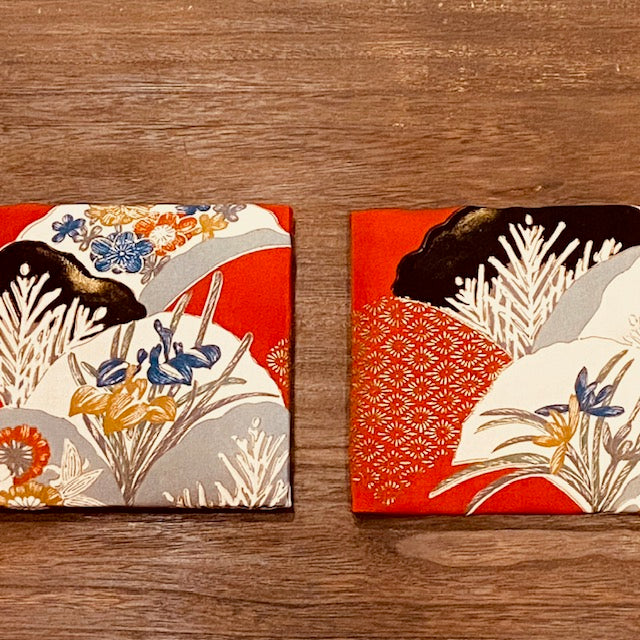 Imperial Palace Time Pattern [Set of 2 Kimono Panels] KP2-02